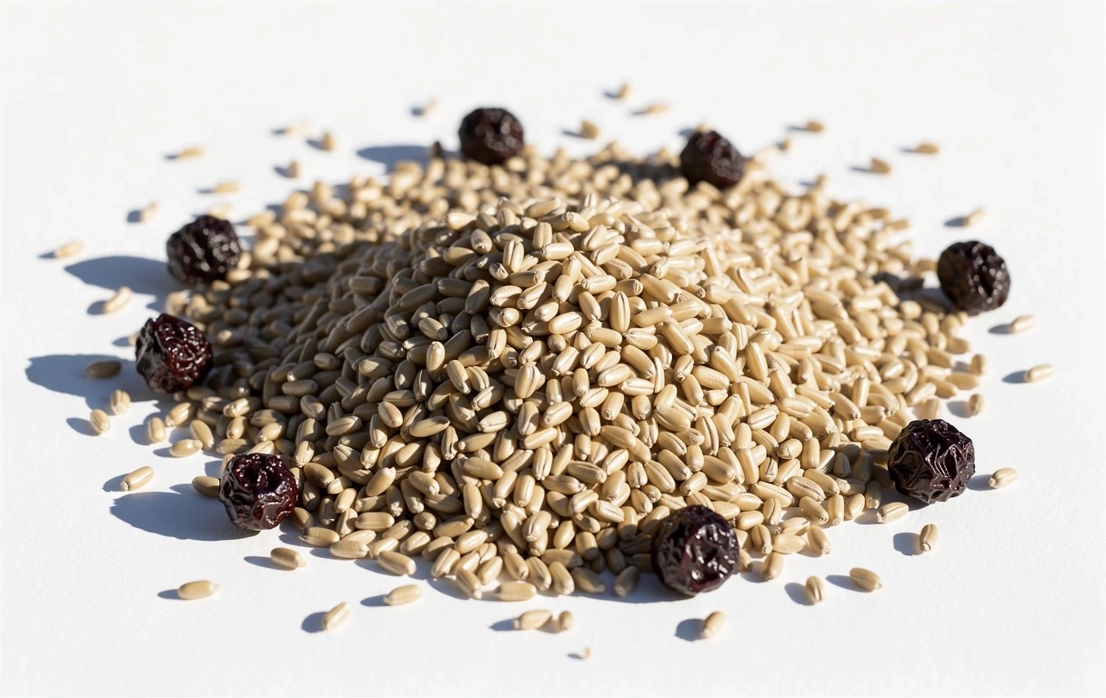 Natural food ingredients close-up