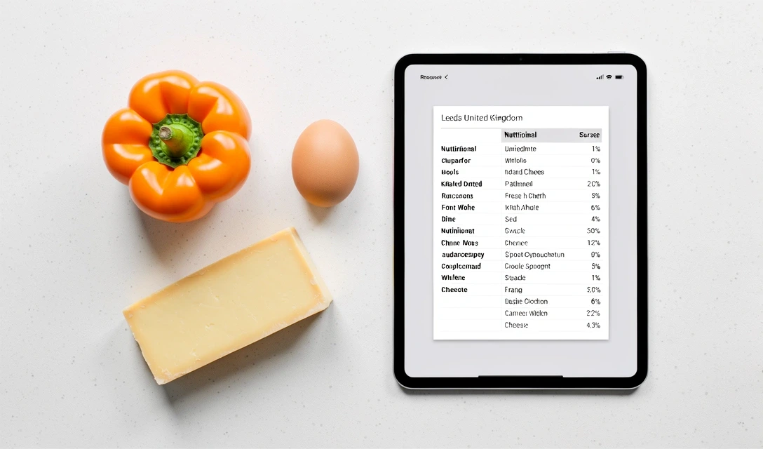 Fresh whole foods and digital label analysis